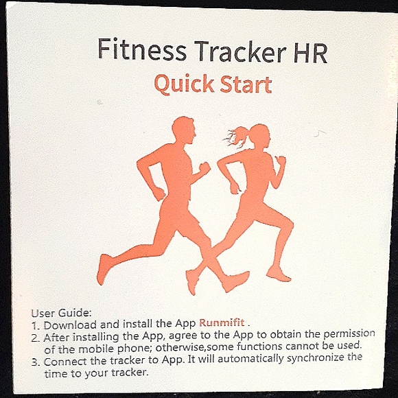 Fitness Tracker with runmifit app Dark purple adjustable band, has many uses - Picture 5 of 5